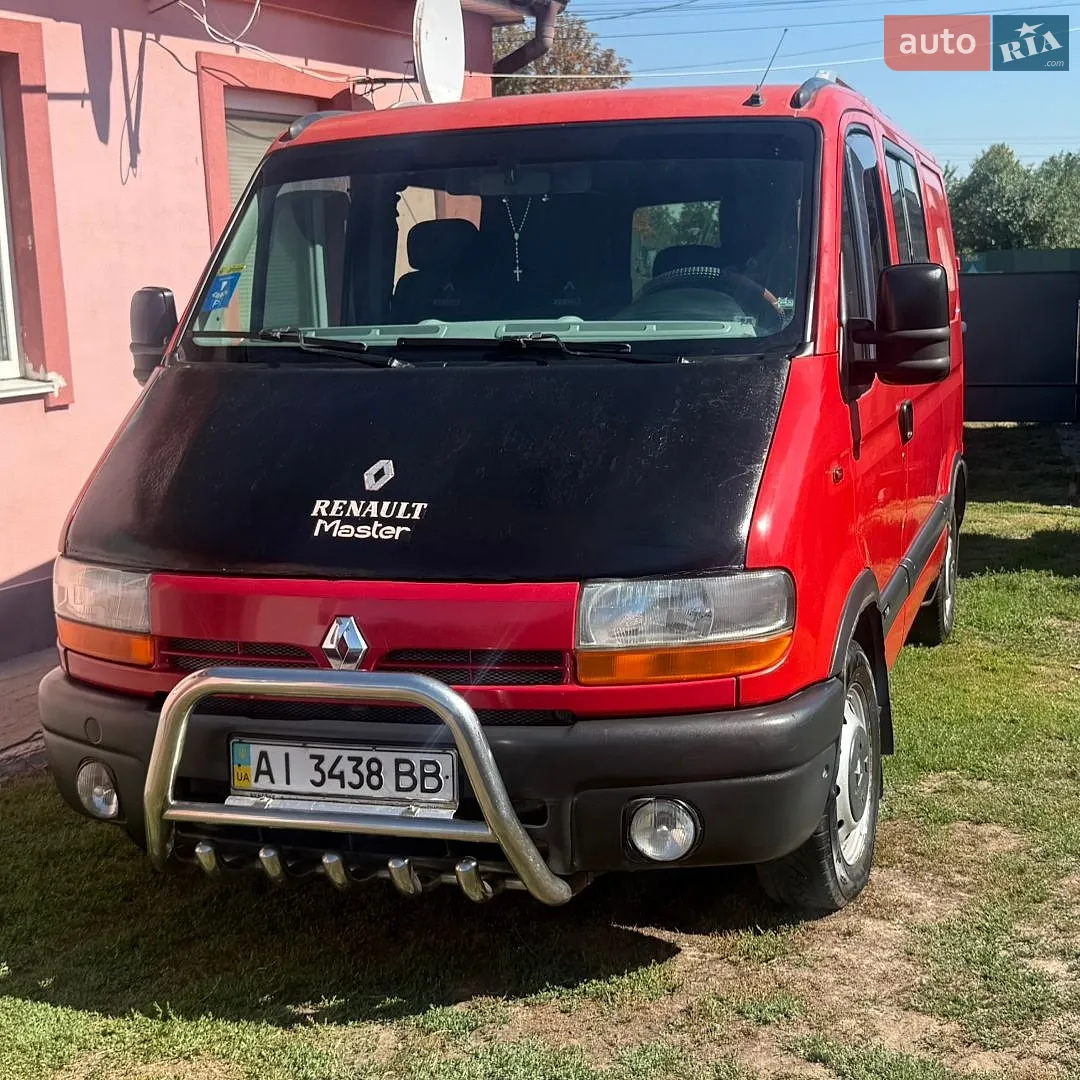 Renault Master, 2001
