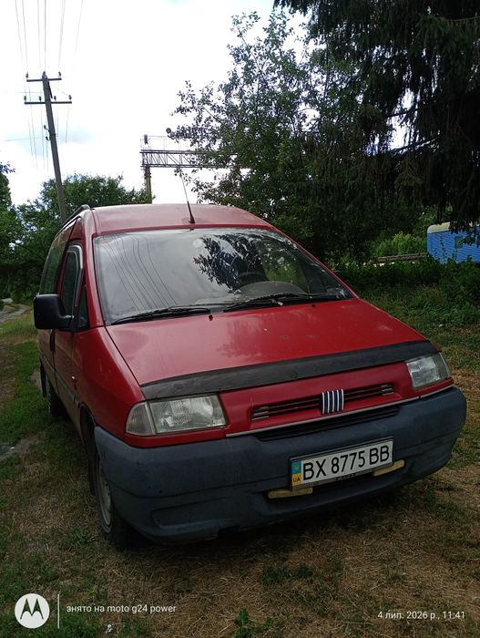 Fiat Scudo, 1998